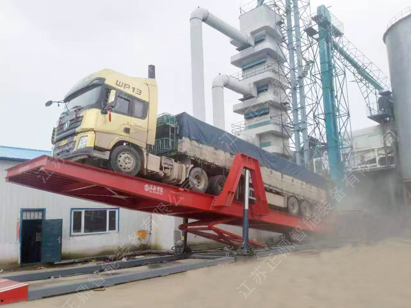 正頂式后翻卸車機(jī)A